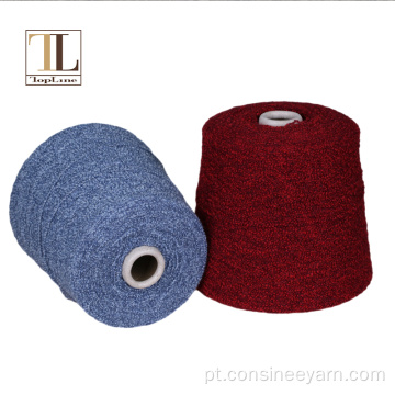 Consinee luxo 80% cashmere 20% nylon boucle fio de fantasia